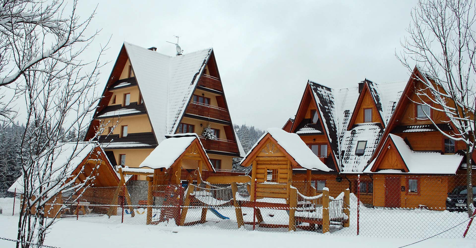 villa Zakopane chambres hébergement montagnes Tatras reste en Pologne